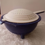 Tupperware Sito biało-granatowe