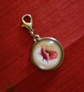 mini brelok- kwiat 