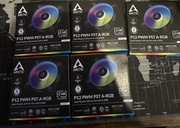 Wentylatory Arctic P12 PWM PST A-RGB 120mm 2000 obr/min Czarny