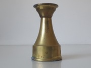 Mosiężny świecznik na jedną świecę, Dansk, design J. H. Quistgaarda