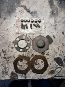 Wsk 125 wfm zestaw sprzęgła docisk przekładki sprężyny kapturki miski 