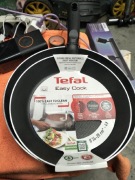 Tefal easy cook zestaw 2 patelni nowych 24 cm 28 cm