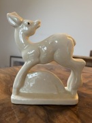 Stara figurka jelonka art deco 1930-39 Belgia 