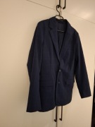 Garnitur młodzieżowy Reporter Young 176 granatowy w kratkę