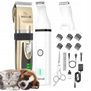 Oneisall Zestaw Do Strzyżenia Dla Zwierząt Maszynka Trymer Dla Psa Kota