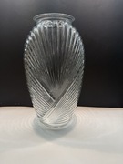 Stary duży szklany wazon Art Deco Scailmont