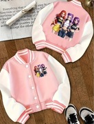 Dziewczęca bluza  Zatrzaski Kpop Demon Hunters Huntrix Rozmiar 5-6 lat