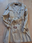 Carry trencz płaszcz formal beżowy rozm. M/38