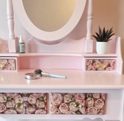 Toaletka z taboretem