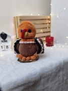 Indyk handmade | maskotka jesienna | dekoracja | prezent | amigurumi
