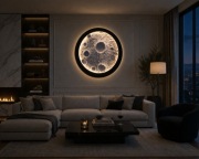 Księżyc Led 3D, lampa na biurko 30 cm