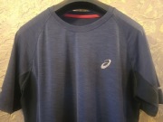 Koszulka sportowa do biegania, na siłownię, rower, kompresyjna Asics M/L.