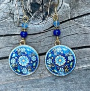 Wielokolorowe Kolczyki w Stylu Boho