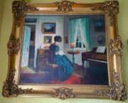 Edith Gert (1906-1983) - Stary obraz olejny