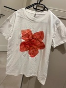 Koszulka T-shirt Hibiskus 100% bawełna rozmiar S