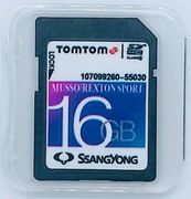 Aktualizacja map dla SsangYong Musso/Rexton Sport TomTom