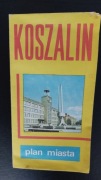 Koszalin plan miasta mapa 1983 r.