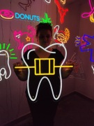 Neon Napisy LED na zamówienie.Ząb.Dentysta