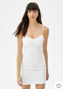 Bershka - nowa sukienka letnia (nienoszona) -white