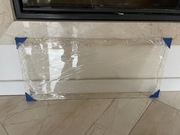 Szyba żaroodporna do kominka 68x31