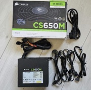 Zasilacz komputerowy Corsair CS650M 650W PLUS GOLD 