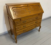 WYTWORNY SEKRETARZYK-BIURKO LOUIS XV DĄB  STAN BDB TRANS.CAŁA PL 