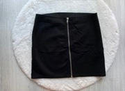 H&M zip ekspres ołówkowa spódniczka mini S M spódnica