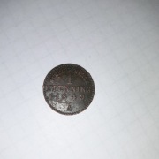 Prusy 1 Pfenning 1849r.