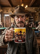 Red Dead Redemption II gra prezent dla gracza geeka nerda kubek Ceramiczny