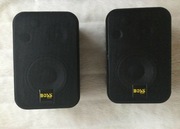 Dwa małe głośniki Boss Audio trójdrożne 40W