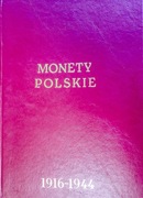 Monety Polskie 1916-1944 w albumie Fischer z futerałem
