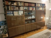 Meblościanka PRL koniec lat 60-tych