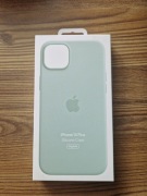 Plecki Etui Apple iPhone 14 Plus Silicon Case Magsafe Zielony Oryginalne