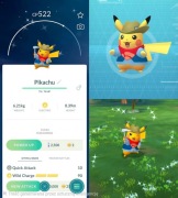 Pikachu z Pokémon Fossil Museum w Chicago - specjalna wersja