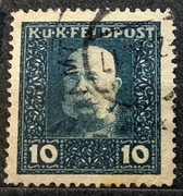 Okupacja Austro-Węgierska OA Fi.28 kas. 1915r. Cesarz Franciszek Józef