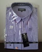 Toronto Koszula Fioletowo-Biała