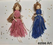 ANIOŁKI tworzone ręcznie Zawieszka