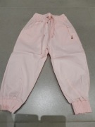 Różowe lekkie spodnie dziecięce 3 lata Patrizia Pepe dziewczęce letnie 