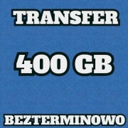 TRANSFER CHOMIKUJ 400 GB BEZTERMINOWO