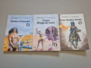Książki Conan 3 szt. Robert E. Howard