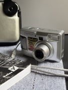 Vintage Aparat Pentax Optio 30 , Digicam , Sprawny 100% , Y2K CCD + Etui