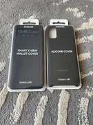 GALAXY A41 SILICONE COVER + S VIEW WALLET COVER