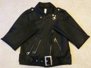 Nowa czarna ramoneska New Collection rozmiar S