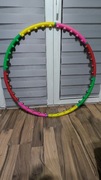 Składane, plastikowe hula hop