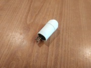 UNITRA Diora Eltra ZRK PRL TESLA wtyk głośnikowy wtyczka 