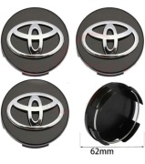 TOYOTA DEKIELEK DEKIELKI KAPSLE ZNACZKI DO ALUFELG 62mm