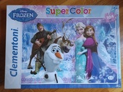 NOWE zestaw 2 puzzli Clementoni Frozen i Księżniczki 