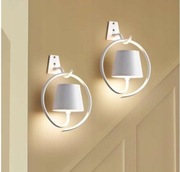 Kinkiety LED ścienne przenośne 2 szt, akumulatorowe, ładowane przez USB