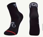 Skarpetki sportowe na rower, wchłaniające pot i oddychające - super wzór