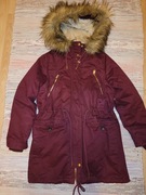 Kurtka zimowa pull&bear damska młodzieżowa